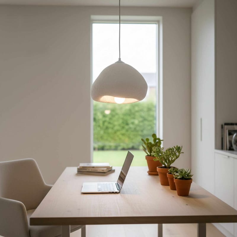 Kaolins Pendellampa - Vit - Belysning & el - Inomhusbelysning & lampor - Taklampa & takbelysning - Kristallkrona & takkrona