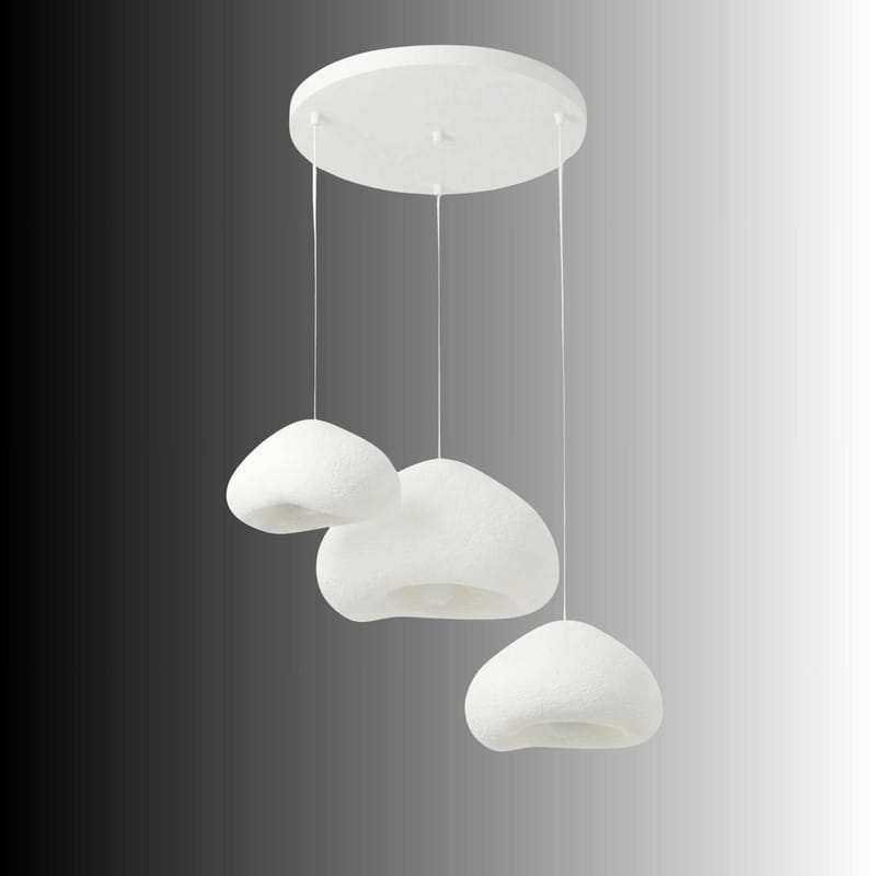 Kaolins Pendellampa - Vit - Belysning & el - Inomhusbelysning & lampor - Taklampa & takbelysning - Kristallkrona & takkrona