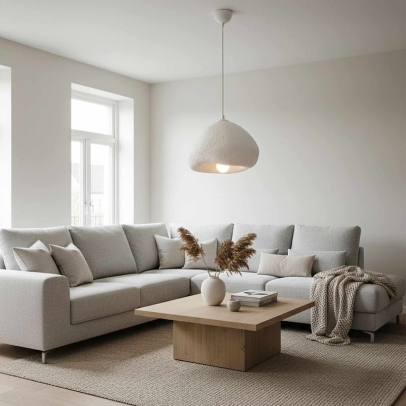 Kaolins Pendellampa - Vit - Belysning & el - Inomhusbelysning & lampor - Taklampa & takbelysning - Kristallkrona & takkrona