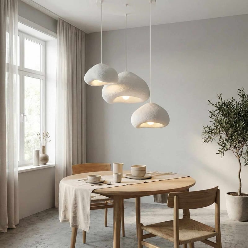 Kaolins Pendellampa - Vit - Belysning & el - Inomhusbelysning & lampor - Taklampa & takbelysning - Kristallkrona & takkrona