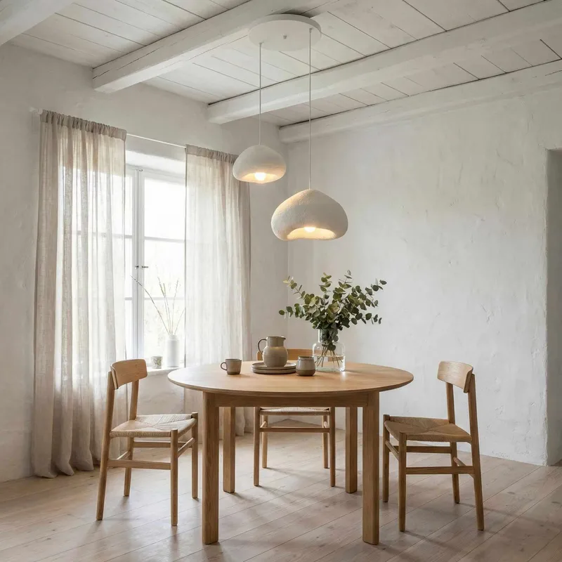 Kaolins Pendellampa - Vit - Belysning & el - Inomhusbelysning & lampor - Taklampa & takbelysning - Kristallkrona & takkrona