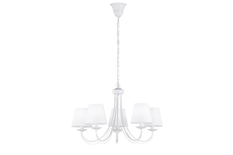Cortez Ljuskrona 5L  E14 mattvit, Vit