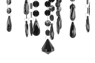Kalang Ljuskrona 50 cm - Svart - Belysning & el - Inomhusbelysning & lampor - Taklampa & takbelysning - Kristallkrona & takkrona