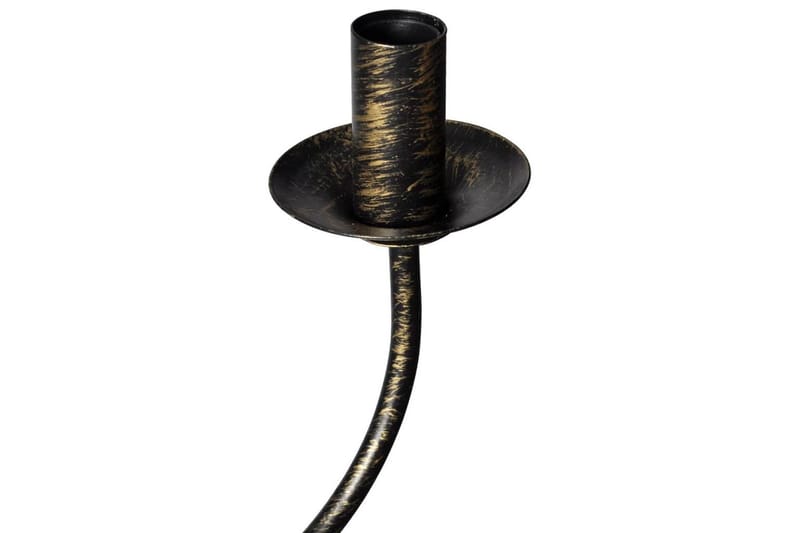 Kristallkrona antiksvart metall 8xE14 socklar - be Basic - Belysning & el - Inomhusbelysning & lampor - Taklampa & takbelysning - Kristallkrona & takkrona