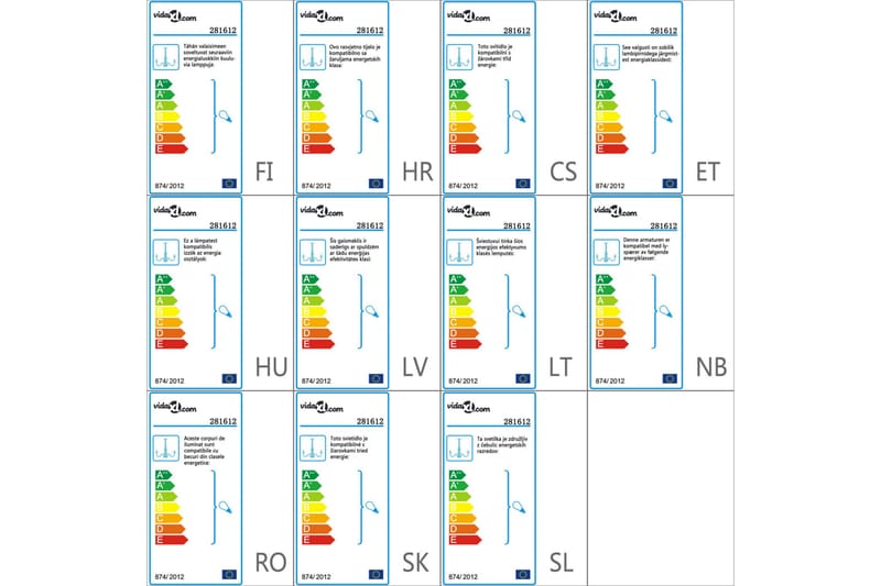 Takkrona 2 nivåer vit 15xE14-glödlampor - be Basic - Kristallkrona & takkrona - Vardagsrumslampa - Sovrumslampa