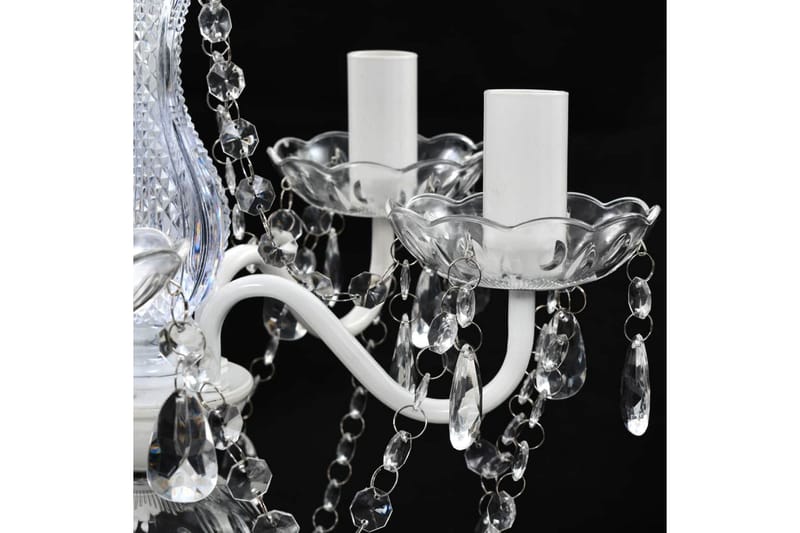 Takkrona 5 glödlampor genomskinlig - Transparent - Belysning & el - Inomhusbelysning & lampor - Taklampa & takbelysning - Kristallkrona & takkrona