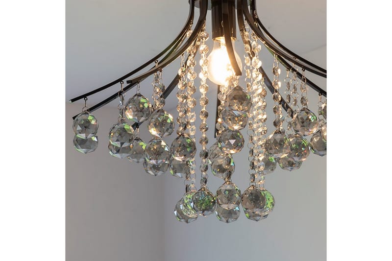 Kulunka Just Light Krona - Black - Belysning & el - Inomhusbelysning & lampor - Taklampa & takbelysning - Kristallkrona & takkrona