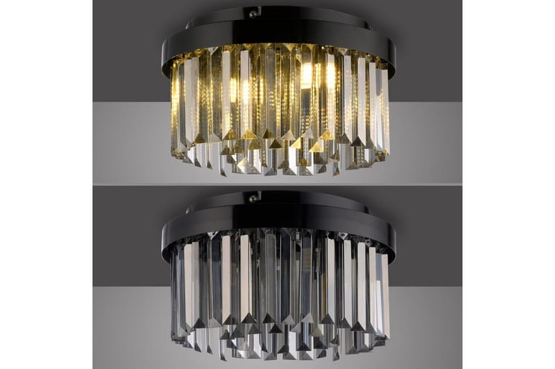 Kulunka Just Light Krona - Black - Belysning & el - Inomhusbelysning & lampor - Taklampa & takbelysning - Kristallkrona & takkrona