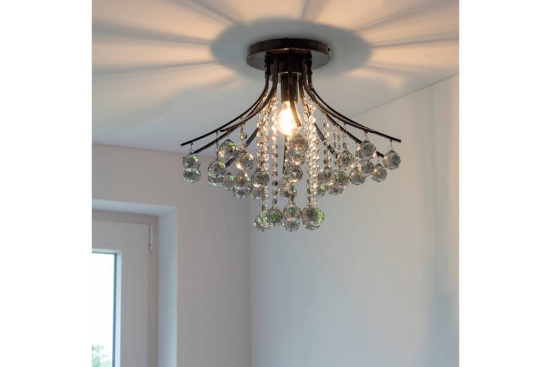 Kulunka Just Light Krona - Black - Belysning & el - Inomhusbelysning & lampor - Taklampa & takbelysning - Kristallkrona & takkrona