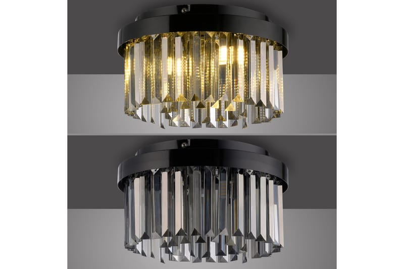 Kulunka Just Light Krona - Black - Belysning & el - Inomhusbelysning & lampor - Taklampa & takbelysning - Kristallkrona & takkrona