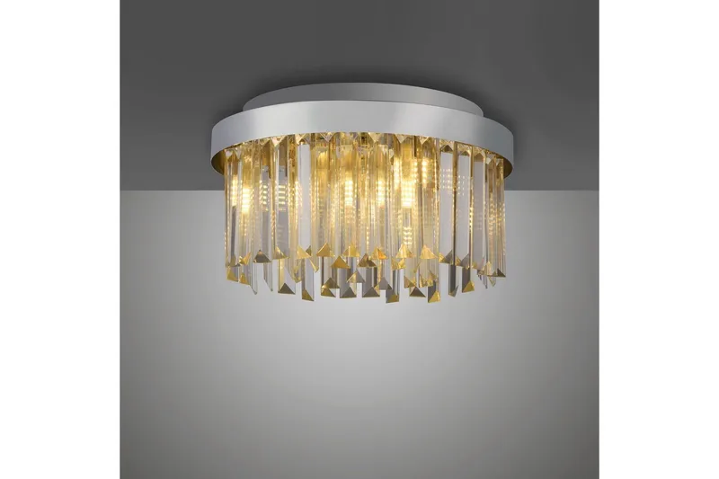 Kulunka Just Light Krona - Chrome - Belysning & el - Inomhusbelysning & lampor - Taklampa & takbelysning - Kristallkrona & takkrona