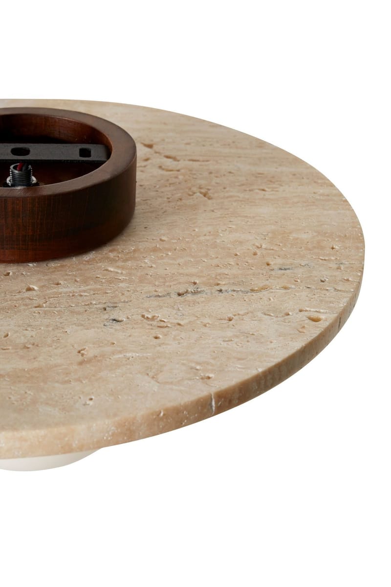 Kummer Taklampa - Beige Och Vit - Belysning & el - Inomhusbelysning & lampor - Taklampa & takbelysning - Kristallkrona & takkrona