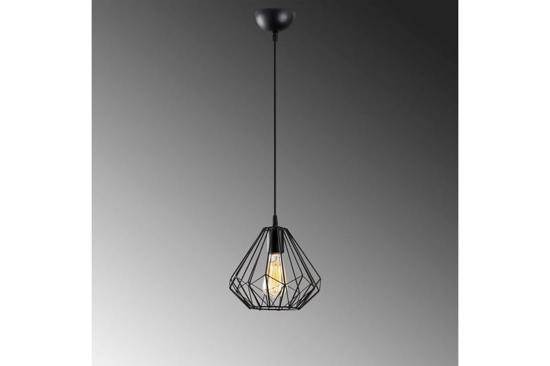 Ljuskrona Almasi Single Svart - Svart - Belysning & el - Inomhusbelysning & lampor - Taklampa & takbelysning - Pendellampor & hänglampor