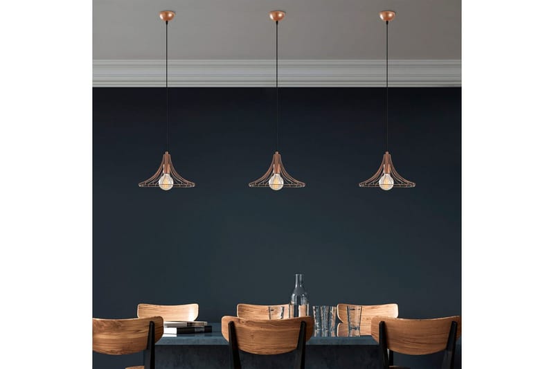 Ljuskrona Benros Koppar - Koppar - Belysning & el - Inomhusbelysning & lampor - Taklampa & takbelysning - Pendellampor & hänglampor