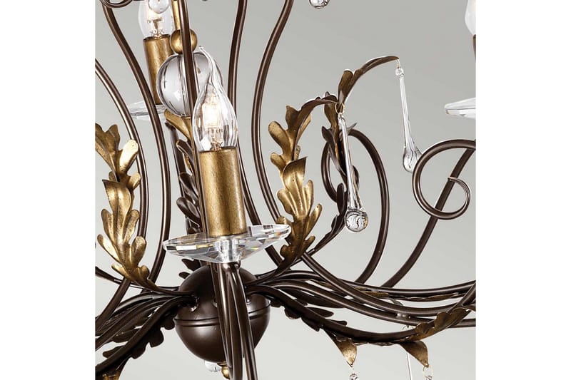 Ljuskrona Elstead Lighting Amarilli 1250x1250x990 mm - 1250x1250x990 mm - Belysning & el - Inomhusbelysning & lampor - Taklampa & takbelysning - Kristallkrona & takkrona
