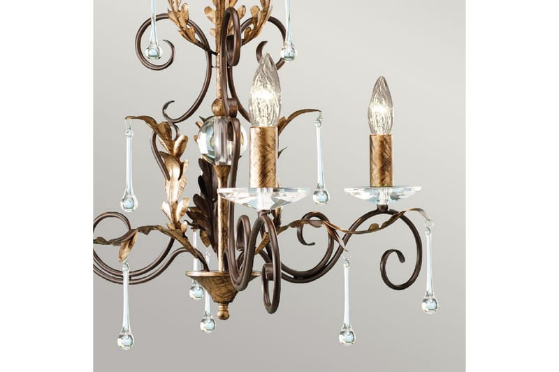Ljuskrona Elstead Lighting Amarilli 650x610x650 mm - 650x610x650 mm - Belysning & el - Inomhusbelysning & lampor - Taklampa & takbelysning - Kristallkrona & takkrona