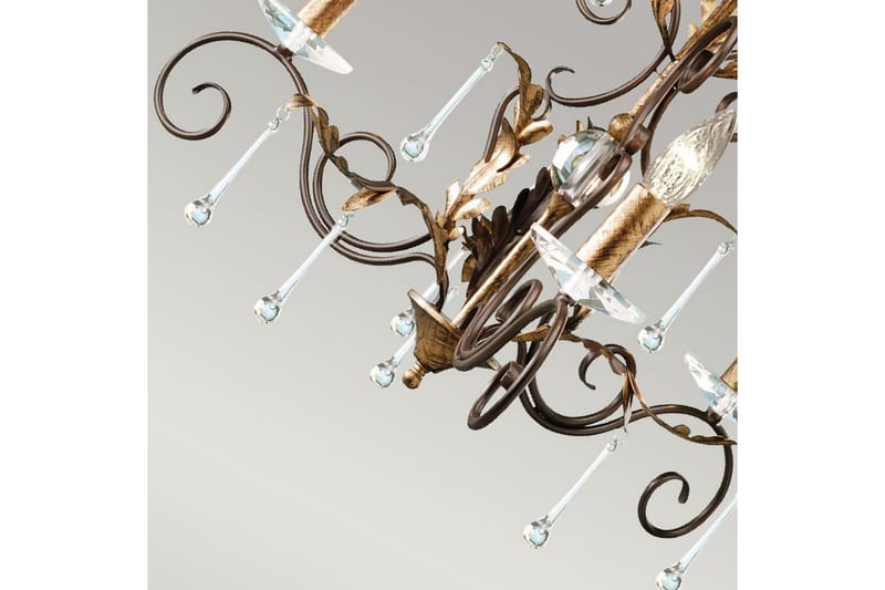 Ljuskrona Elstead Lighting Amarilli 650x610x650 mm - 650x610x650 mm - Belysning & el - Inomhusbelysning & lampor - Taklampa & takbelysning - Kristallkrona & takkrona