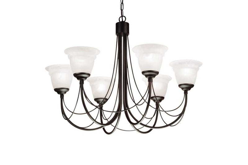 Ljuskrona Elstead Lighting Carisbrooke 610x580x610 mm - 610x580x610 mm - Belysning & el - Inomhusbelysning & lampor - Taklampa & takbelysning - Kristallkrona & takkrona