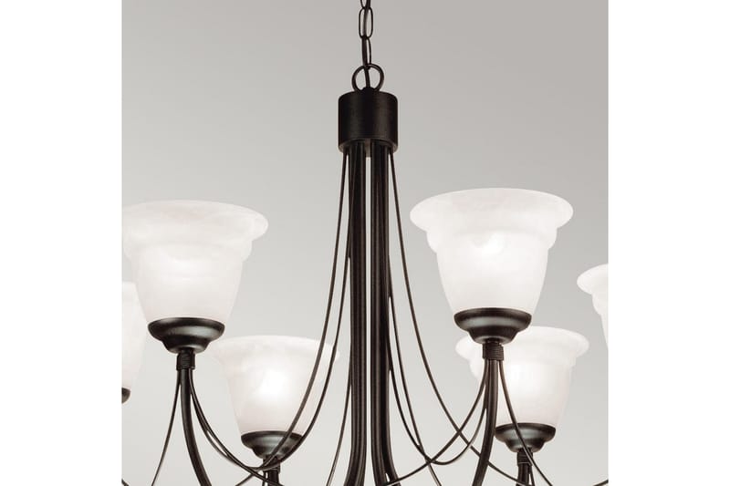 Ljuskrona Elstead Lighting Carisbrooke 610x580x610 mm - 610x580x610 mm - Belysning & el - Inomhusbelysning & lampor - Taklampa & takbelysning - Kristallkrona & takkrona