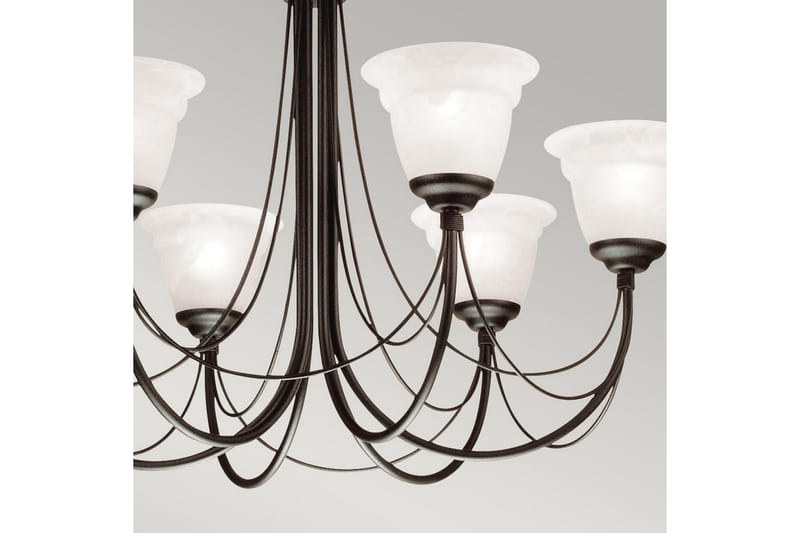 Ljuskrona Elstead Lighting Carisbrooke 610x580x610 mm - 610x580x610 mm - Belysning & el - Inomhusbelysning & lampor - Taklampa & takbelysning - Kristallkrona & takkrona
