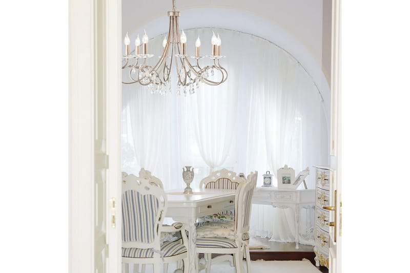 Ljuskrona Elstead Lighting Christina 700x585x700 mm - 700x585x700 mm - Belysning & el - Inomhusbelysning & lampor - Taklampa & takbelysning - Kristallkrona & takkrona