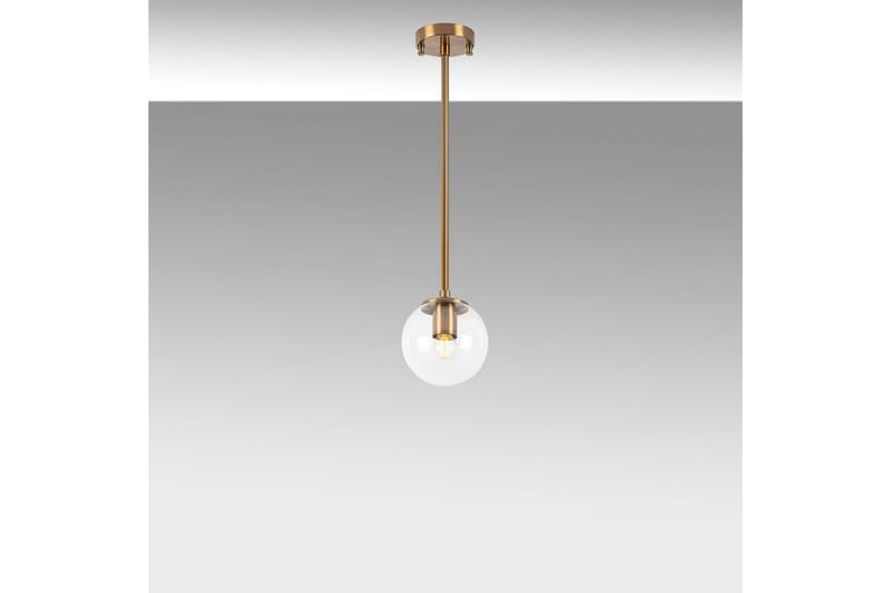 Ljuskrona Elzar Lång Vintage Transparent - Vintage Transparent - Belysning & el - Inomhusbelysning & lampor - Taklampa & takbelysning - Pendellampor & hänglampor