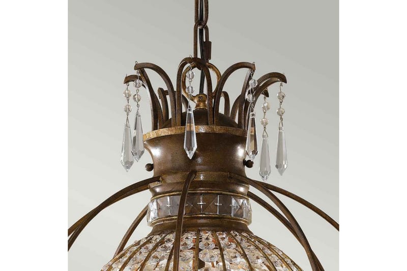 Ljuskrona Feiss Bellini 457x700x457 mm - 457x700x457 mm - Belysning & el - Inomhusbelysning & lampor - Taklampa & takbelysning - Kristallkrona & takkrona