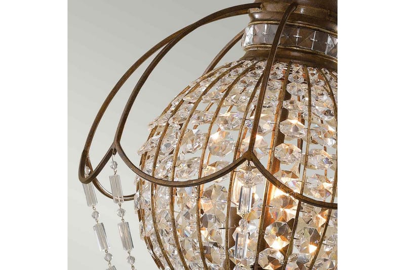 Ljuskrona Feiss Bellini 457x700x457 mm - 457x700x457 mm - Belysning & el - Inomhusbelysning & lampor - Taklampa & takbelysning - Kristallkrona & takkrona