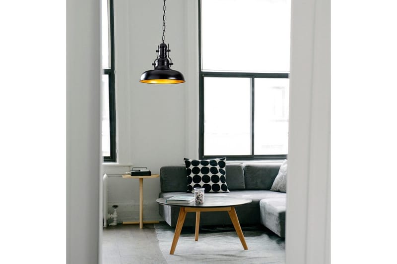 Ljuskrona Giada Svart Triangel En Fattning - Svart - Belysning & el - Inomhusbelysning & lampor - Taklampa & takbelysning - Pendellampor & hänglampor