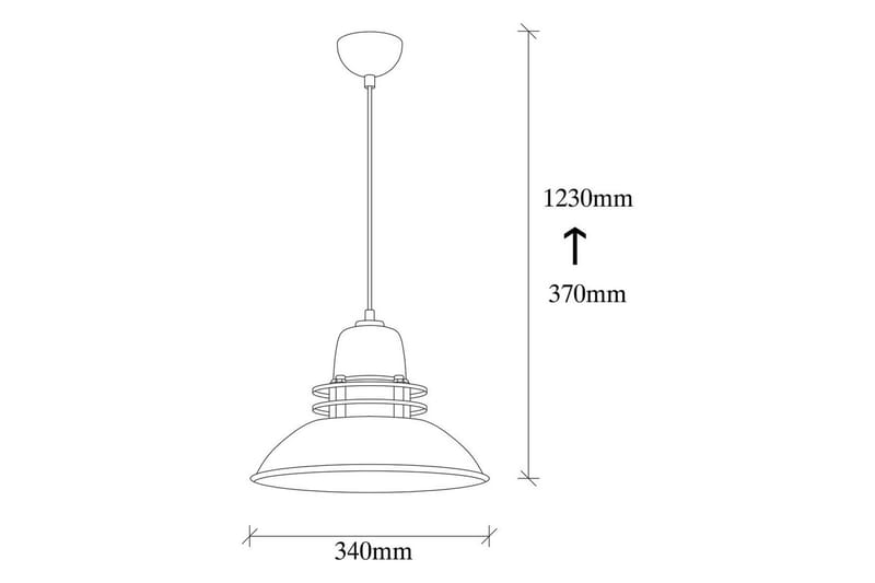 Ljuskrona Giada Svart Triangel En Fattning - Svart - Belysning & el - Inomhusbelysning & lampor - Taklampa & takbelysning - Pendellampor & hänglampor
