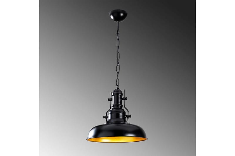 Ljuskrona Giada Svart Triangel En Fattning - Svart - Belysning & el - Inomhusbelysning & lampor - Taklampa & takbelysning - Pendellampor & hänglampor