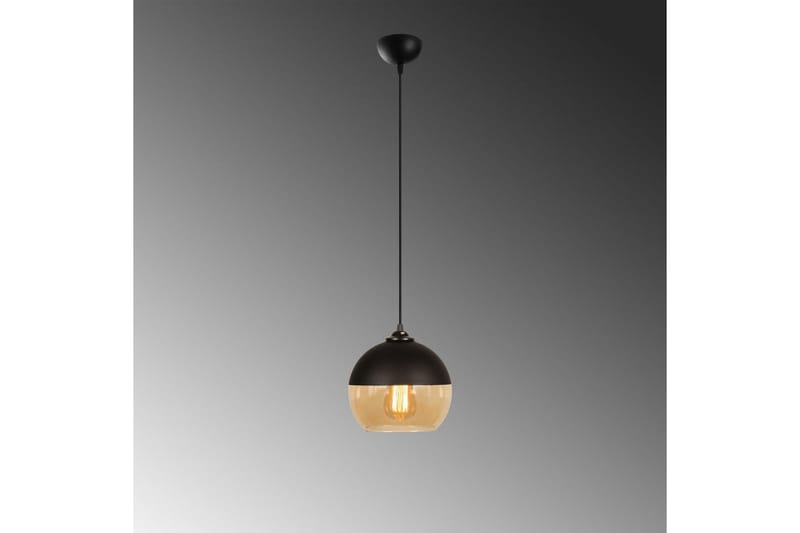 Ljuskrona Jebax Enkelt Svart / Honung - Svart - Belysning & el - Inomhusbelysning & lampor - Taklampa & takbelysning - Pendellampor & hänglampor