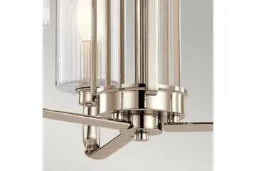 Ljuskrona Kichler Kimrose 374x459 mm, Polerad Nickel - 374x459 mm, Polerad Nickel - Belysning & el - Inomhusbelysning & lampor - Taklampa & takbelysning - Kristallkrona & takkrona