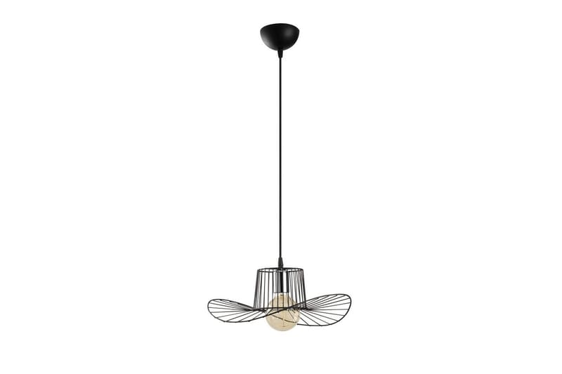Ljuskrona Majrulato Black - Diameter: 38 cm - Belysning & el - Inomhusbelysning & lampor - Taklampa & takbelysning - Pendellampor & hänglampor