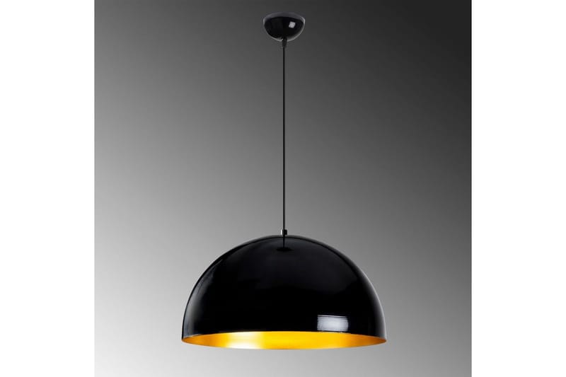 Ljuskrona Rantesh Svart - 50 x 50 cm - Belysning & el - Inomhusbelysning & lampor - Taklampa & takbelysning - Pendellampor & hänglampor