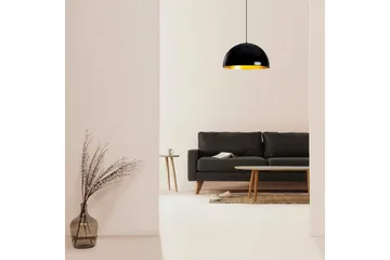 Ljuskrona Rantesh Svart - 50 x 50 cm - Belysning & el - Inomhusbelysning & lampor - Taklampa & takbelysning - Pendellampor & hänglampor