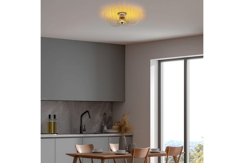 Ljuskrona Sadorte Rany - 56 x 56 x 16 cm - Belysning & el - Inomhusbelysning & lampor - Taklampa & takbelysning - Plafond