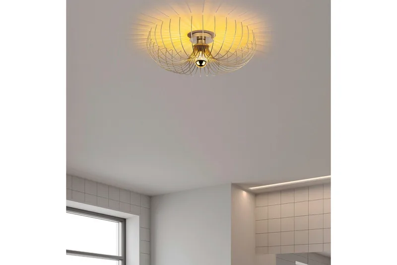 Ljuskrona Sadorte Rany - 56 x 56 x 16 cm - Belysning & el - Inomhusbelysning & lampor - Taklampa & takbelysning - Plafond