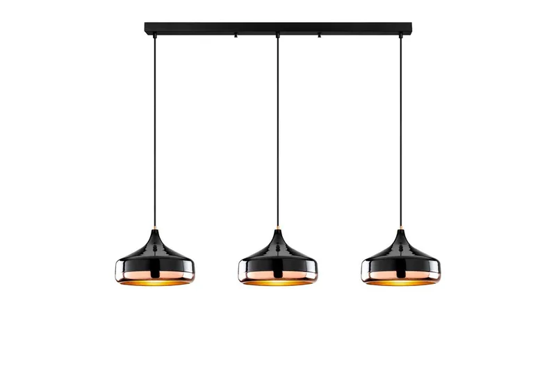 Ljuskrona Soodne Svart / Koppar, Svart