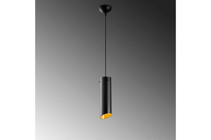 Ljuskrona Sugana Svart / Gul - Svart/Gul - Belysning & el - Inomhusbelysning & lampor - Taklampa & takbelysning - Pendellampor & hänglampor
