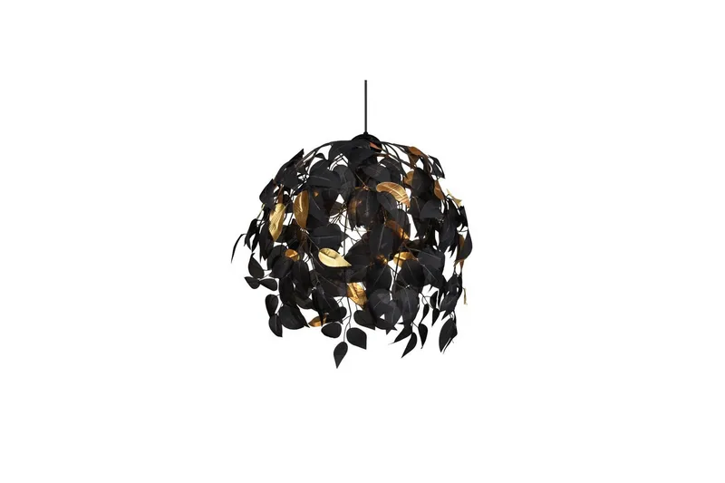 Ljuskrona TRIO Leavy 38 cm - 38 cm - Belysning & el - Inomhusbelysning & lampor - Taklampa & takbelysning - Kristallkrona & takkrona