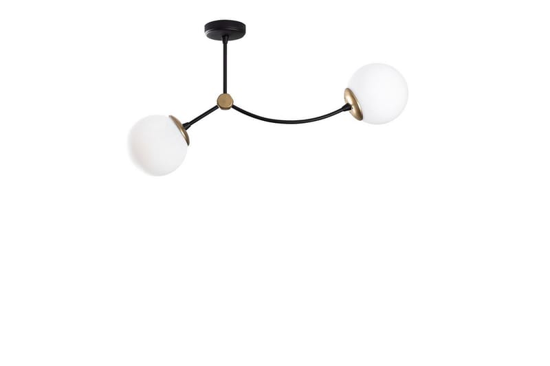 Ljuskrona Yenda Vit / Svart - Svart/Vit - Belysning & el - Inomhusbelysning & lampor - Taklampa & takbelysning - Pendellampor & hänglampor