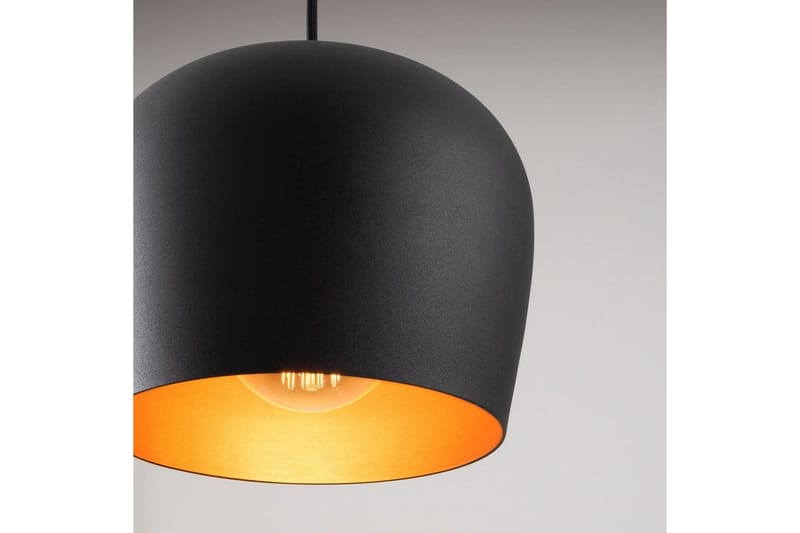 Ljuskrona Zana Svart / Röd Horisontal Tre - Red/Svart - Belysning & el - Inomhusbelysning & lampor - Taklampa & takbelysning - Pendellampor & hänglampor