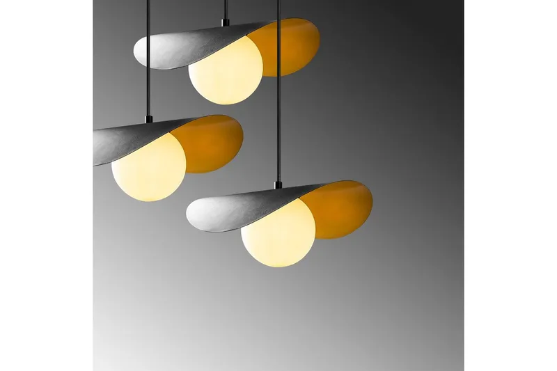 Ljuskrona Pelyn Svart Tre Sockel - Svart - Belysning & el - Inomhusbelysning & lampor - Taklampa & takbelysning - Pendellampor & hänglampor