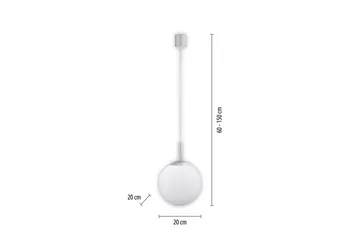 Lolasmart Bolo Just Light Taklampa - Grey - Belysning & el - Inomhusbelysning & lampor - Taklampa & takbelysning - Pendellampor & hänglampor