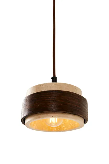 Loloura Pendellampa - Beige Valnöt - Belysning & el - Inomhusbelysning & lampor - Taklampa & takbelysning - Kristallkrona & takkrona