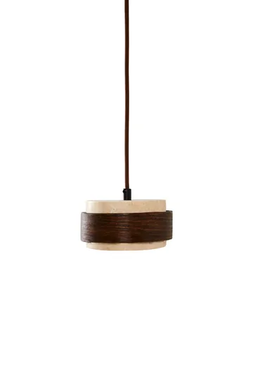 Loloura Pendellampa - Beige Valnöt - Belysning & el - Inomhusbelysning & lampor - Taklampa & takbelysning - Kristallkrona & takkrona