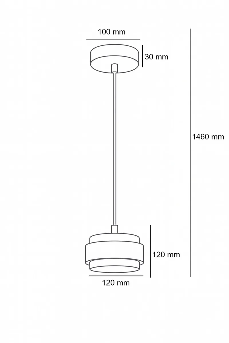 Loloura Pendellampa - Beige Valnöt - Belysning & el - Inomhusbelysning & lampor - Taklampa & takbelysning - Kristallkrona & takkrona