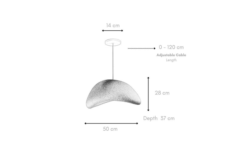 Lune Pendellampa - Svart - Belysning & el - Inomhusbelysning & lampor - Taklampa & takbelysning - Pendellampor & hänglampor