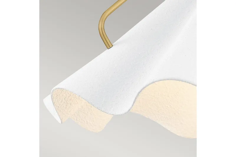 Mejia Quoizel Taklampa - Brass||White - Belysning & el - Inomhusbelysning & lampor - Taklampa & takbelysning - Pendellampor & hänglampor